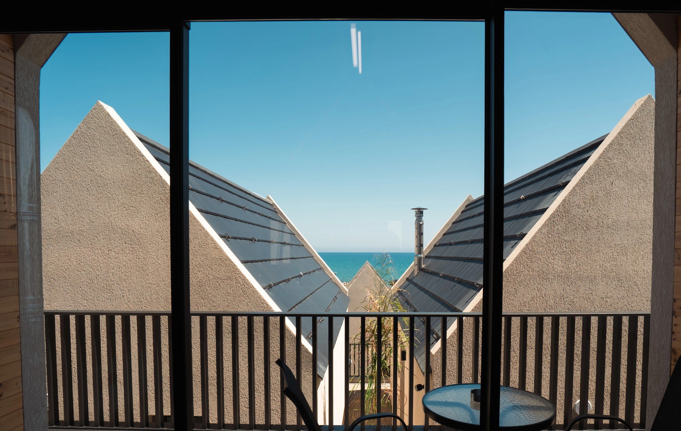 Elevated sea-facing view from a Suite with Sea View